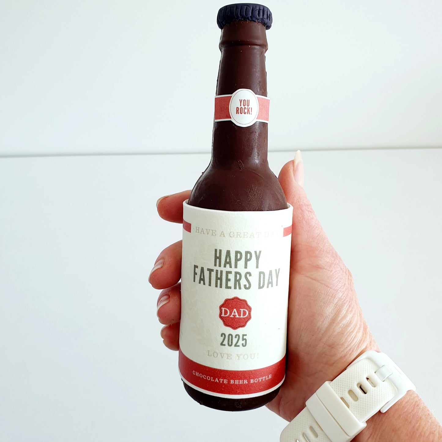 Father's Day Chocolate Beer Bottle