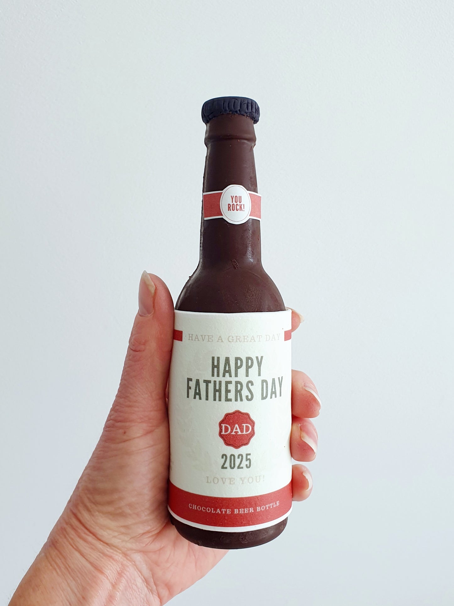Father's Day Chocolate Beer Bottle
