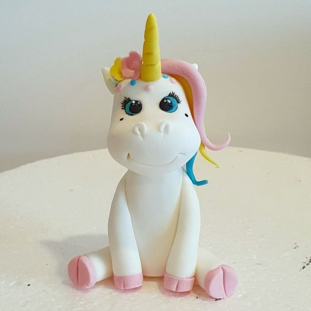 Fondant Unicorn Cake Topper - 1 weeks notice + shipping time for fondant cake toppers