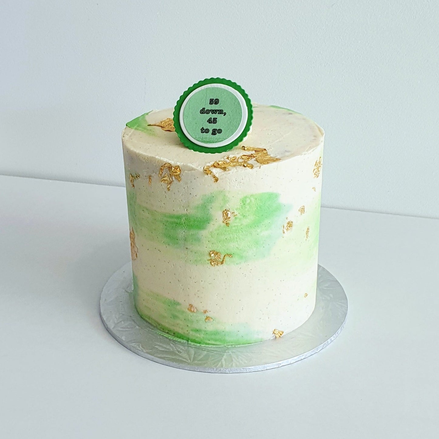 Marbled Buttercream Cake