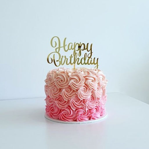 Ombre Cake