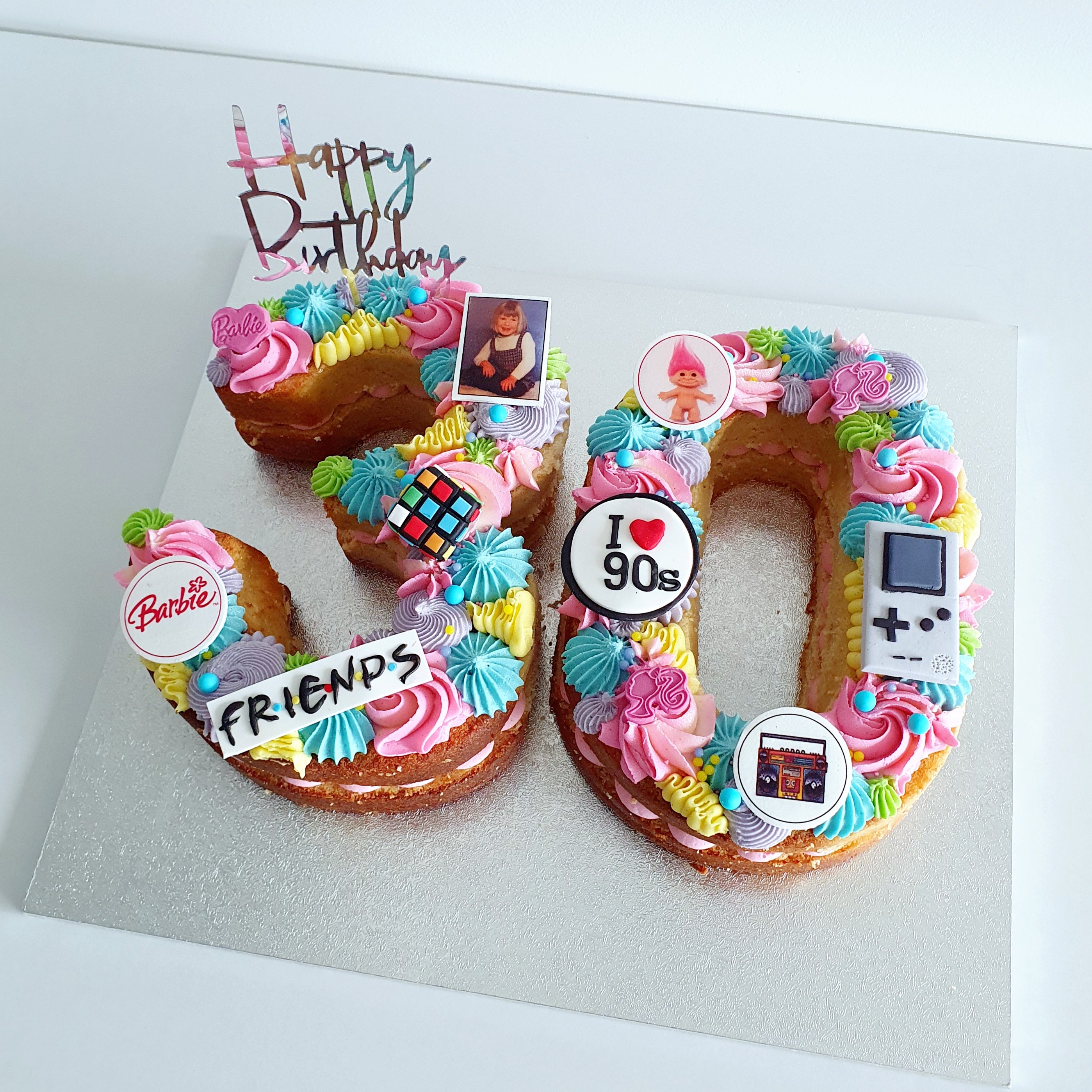 Birthday Number Age Cake #11