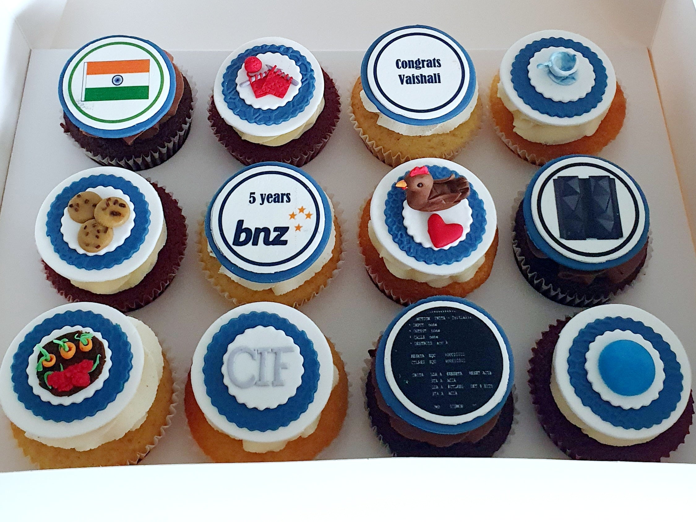 Custom Themed Cupcakes