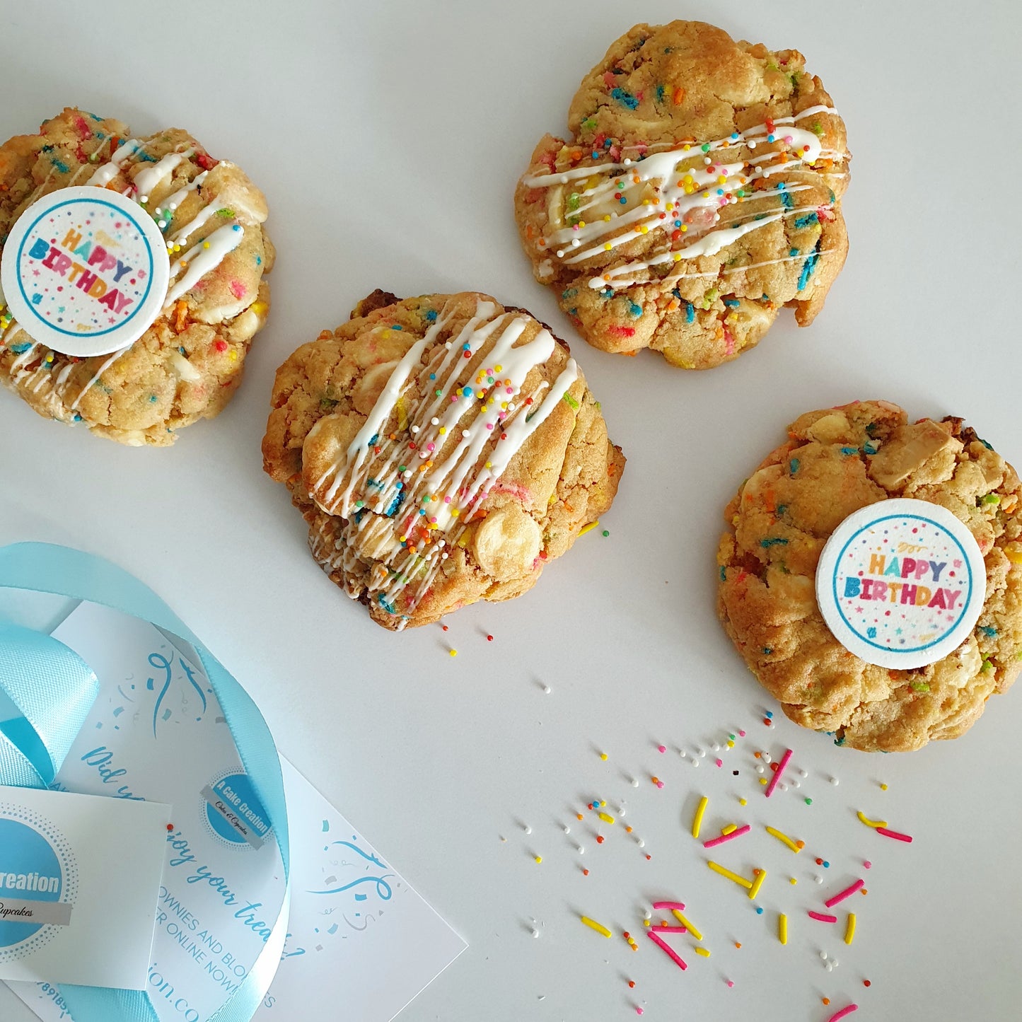 Birthday Cake NY Cookies