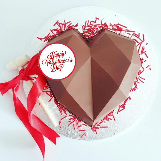 Valentines Day Smash Chocolate Heart