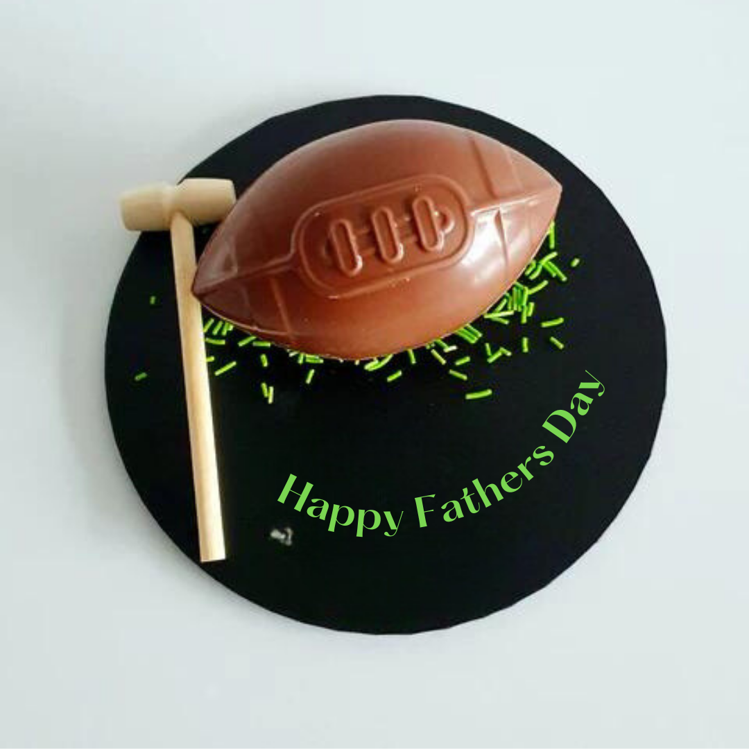 Father's Day Chocolate Smash Rugby Ball