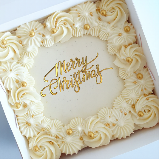 Christmas Box of Cake