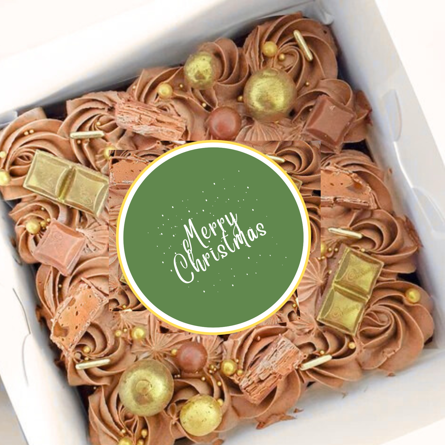 Christmas Chocolate Brownie