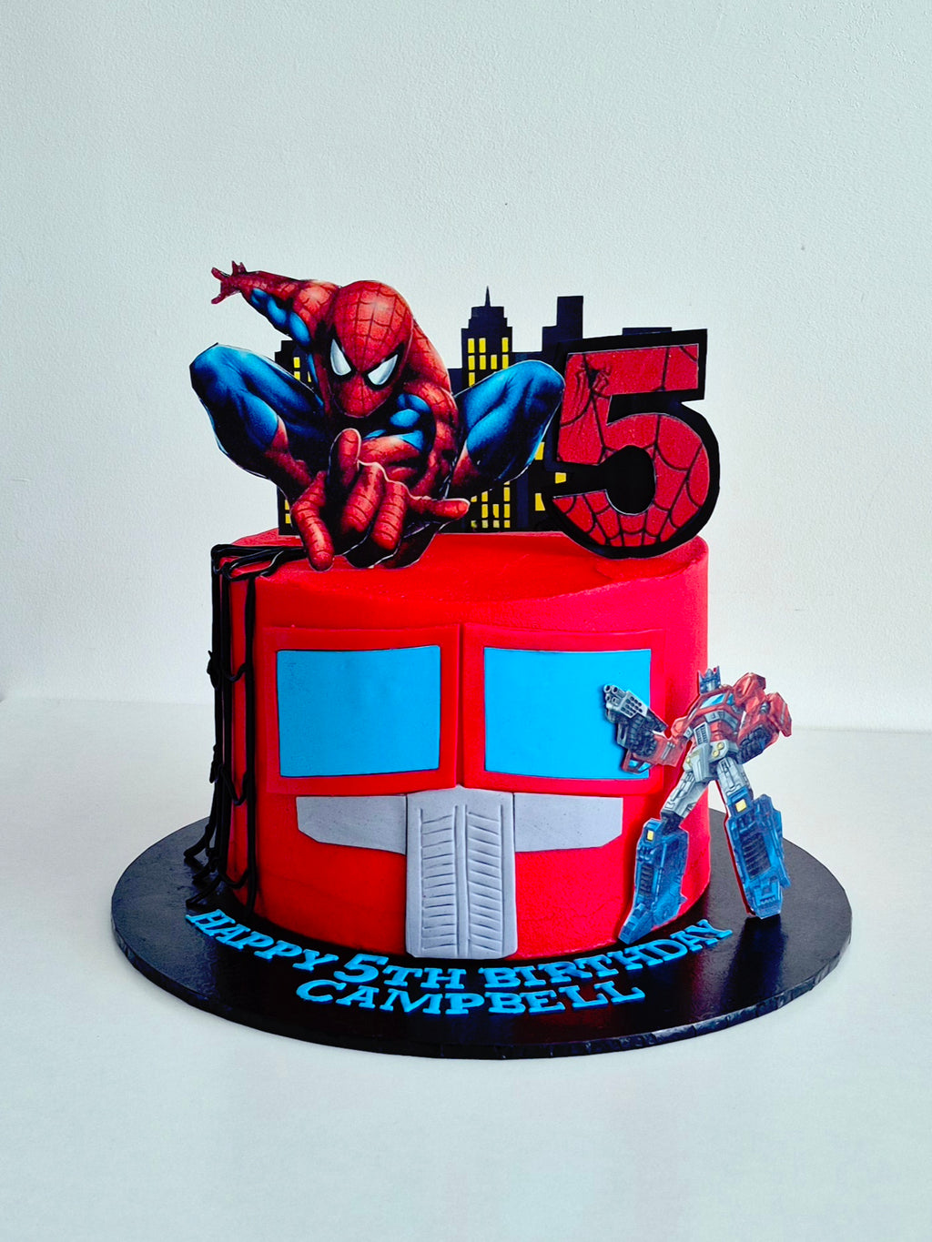 Themed buttercream cake