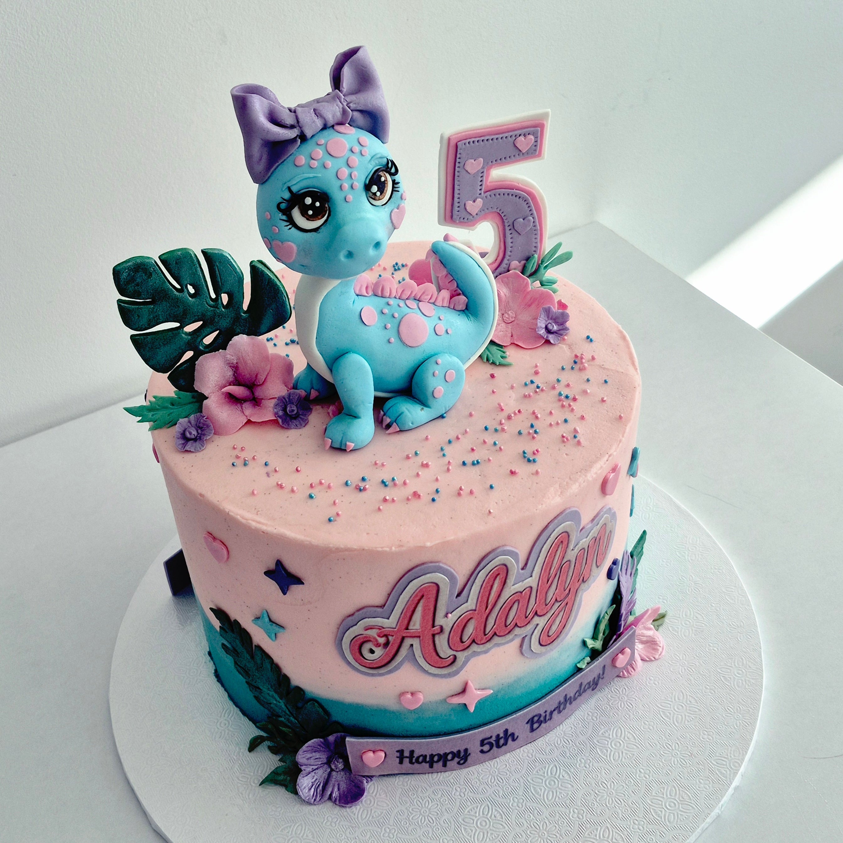 Themed buttercream cake