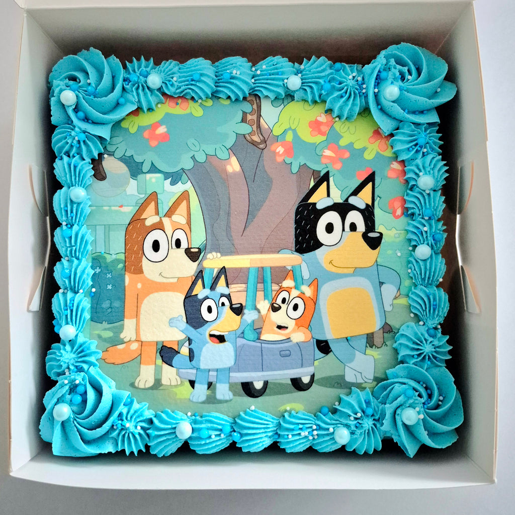 Edible Image Box of Cake