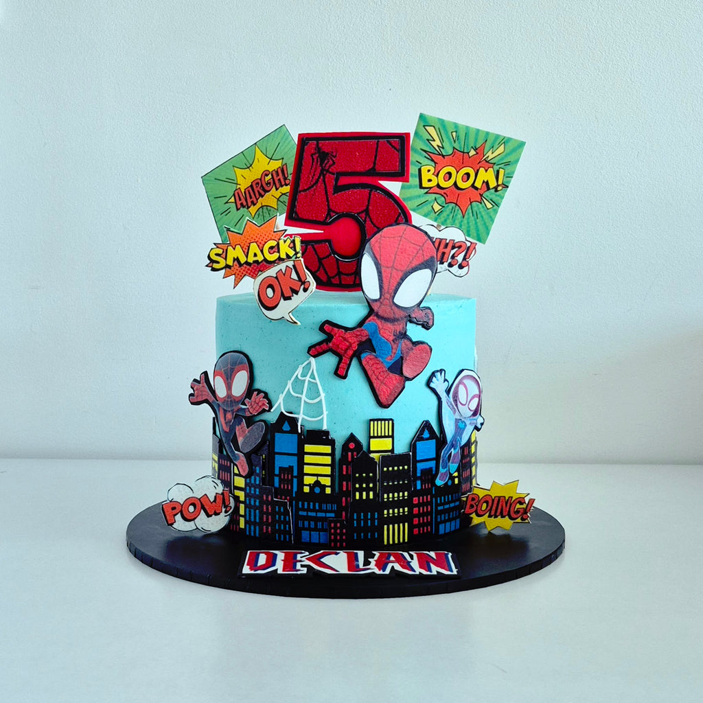 Themed buttercream cake