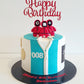 Themed fondant cake