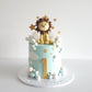 Themed buttercream cake