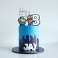 Themed buttercream cake