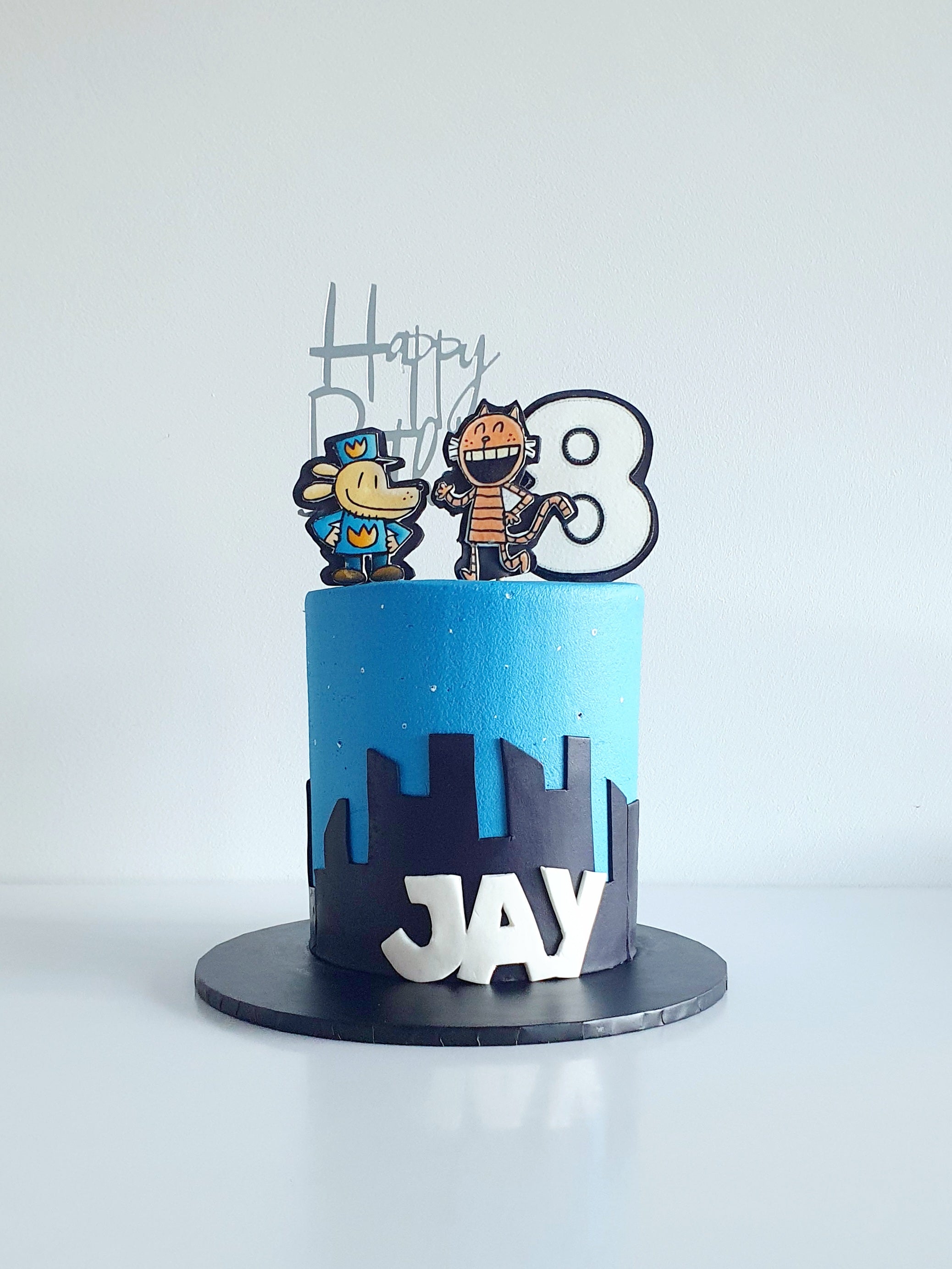 Themed buttercream cake