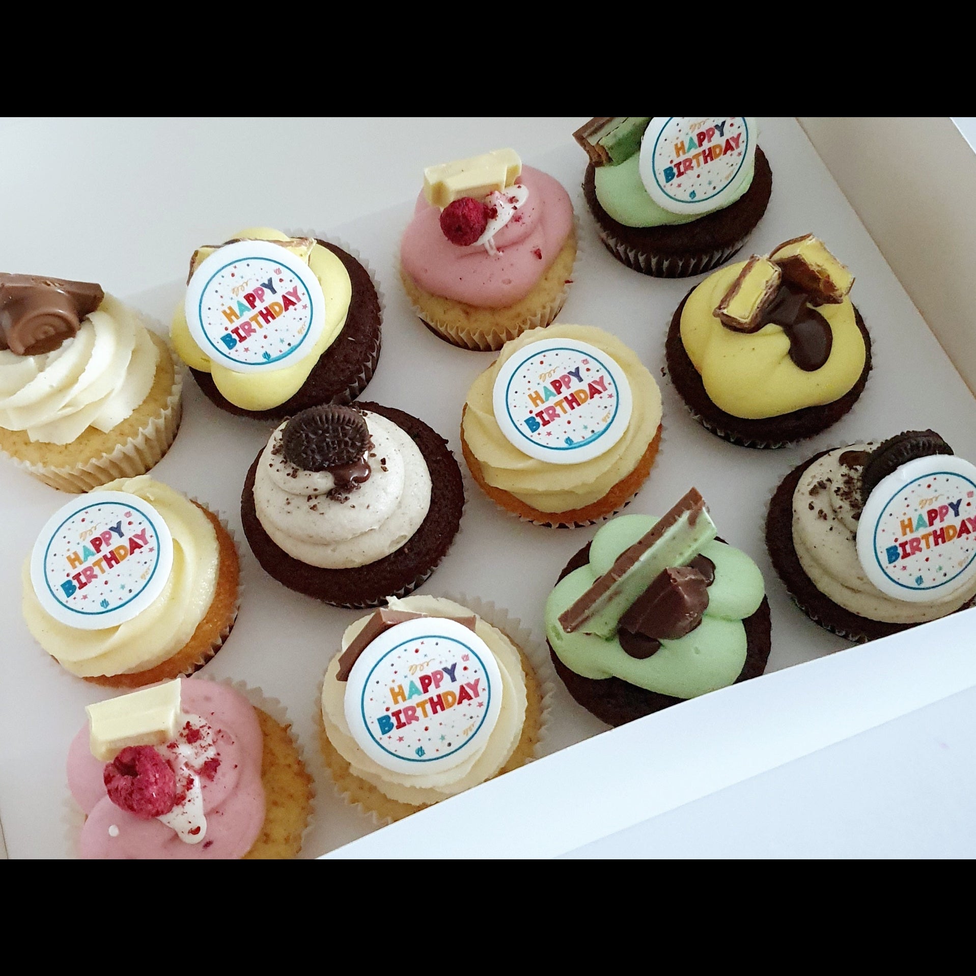 Luxury Happy Birthday Cupcakes