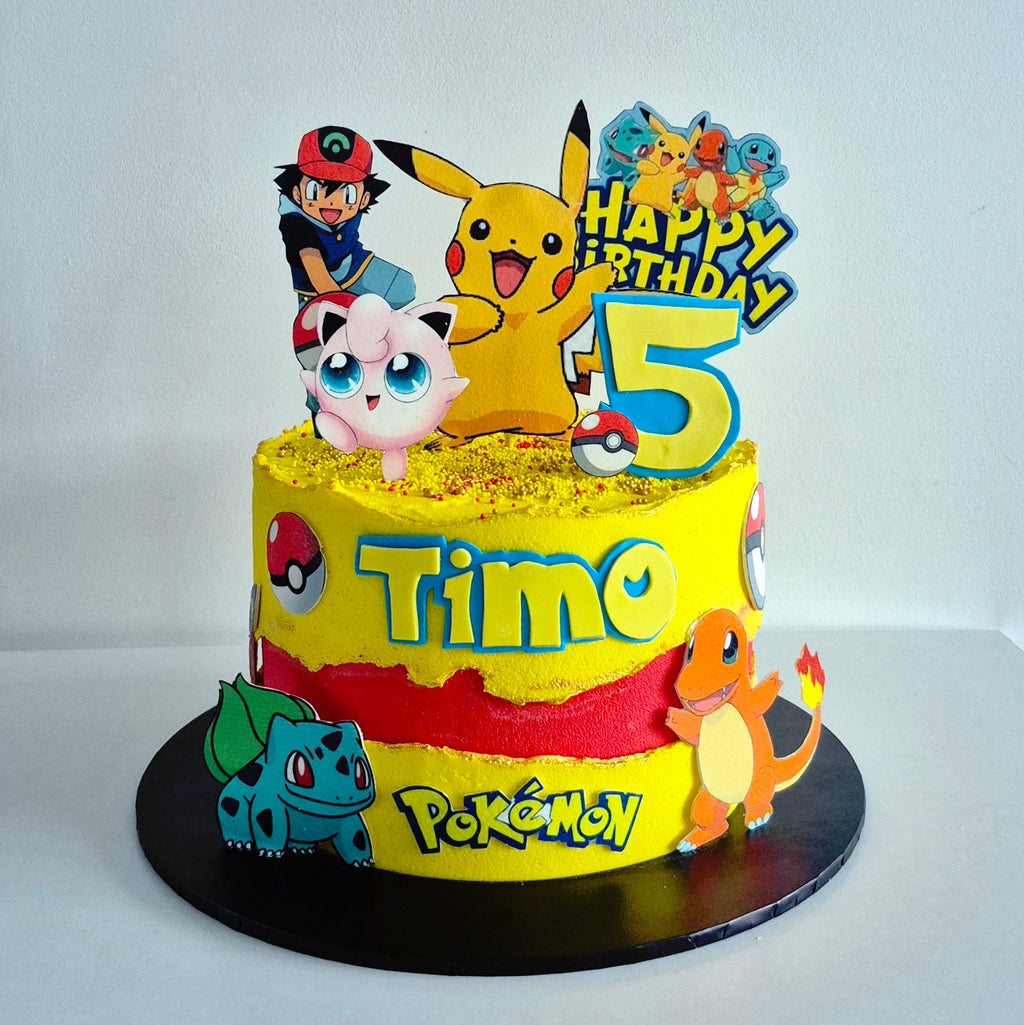 Themed buttercream cake