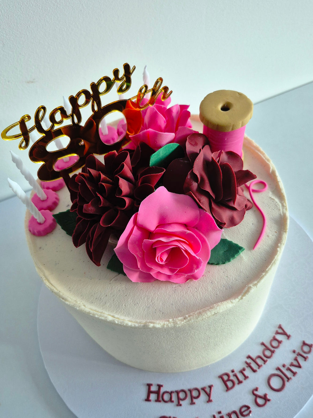 Add Sugar Flowers to your cake - price per flower