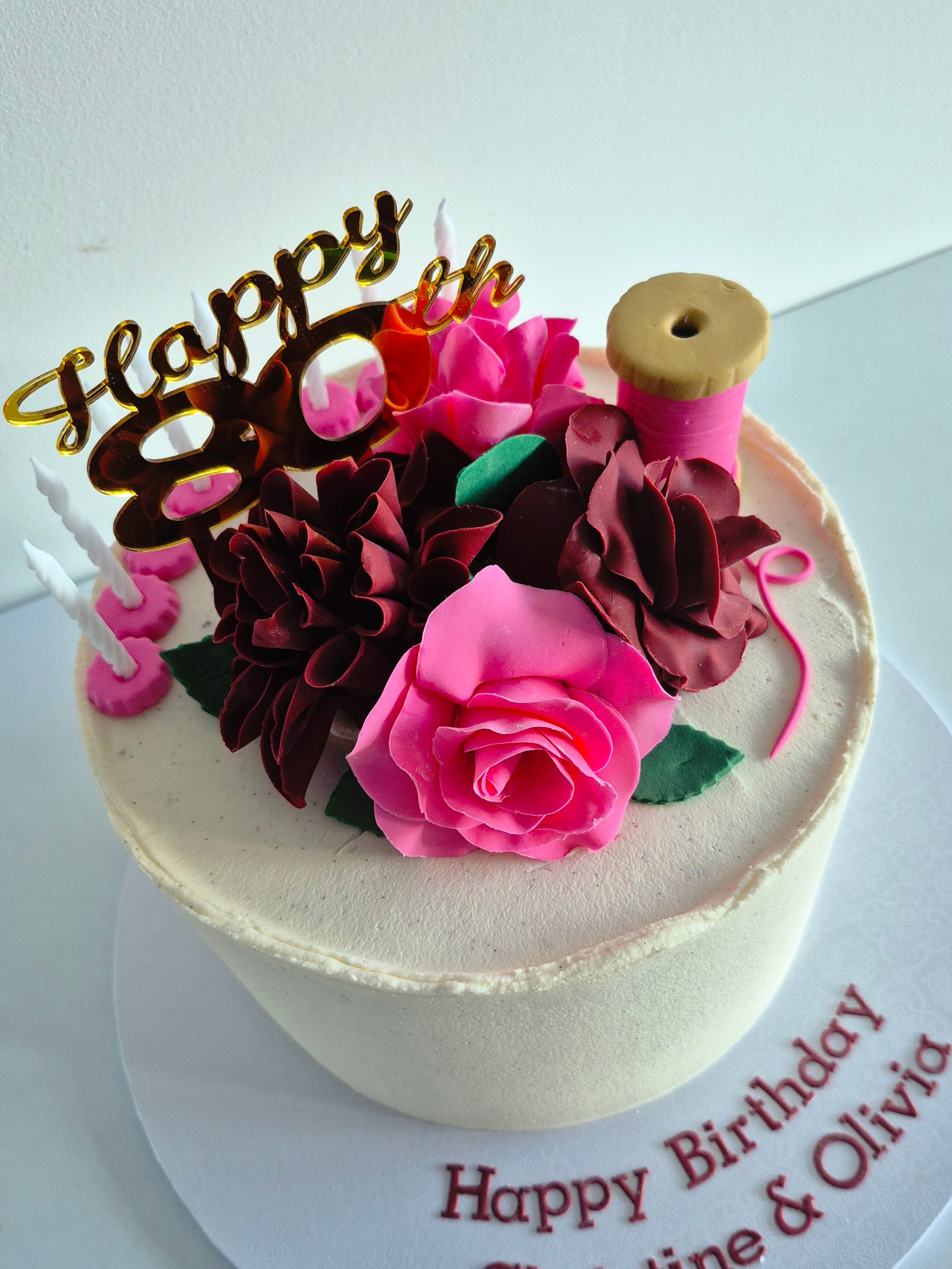 Add Sugar Flowers to your cake - price per flower