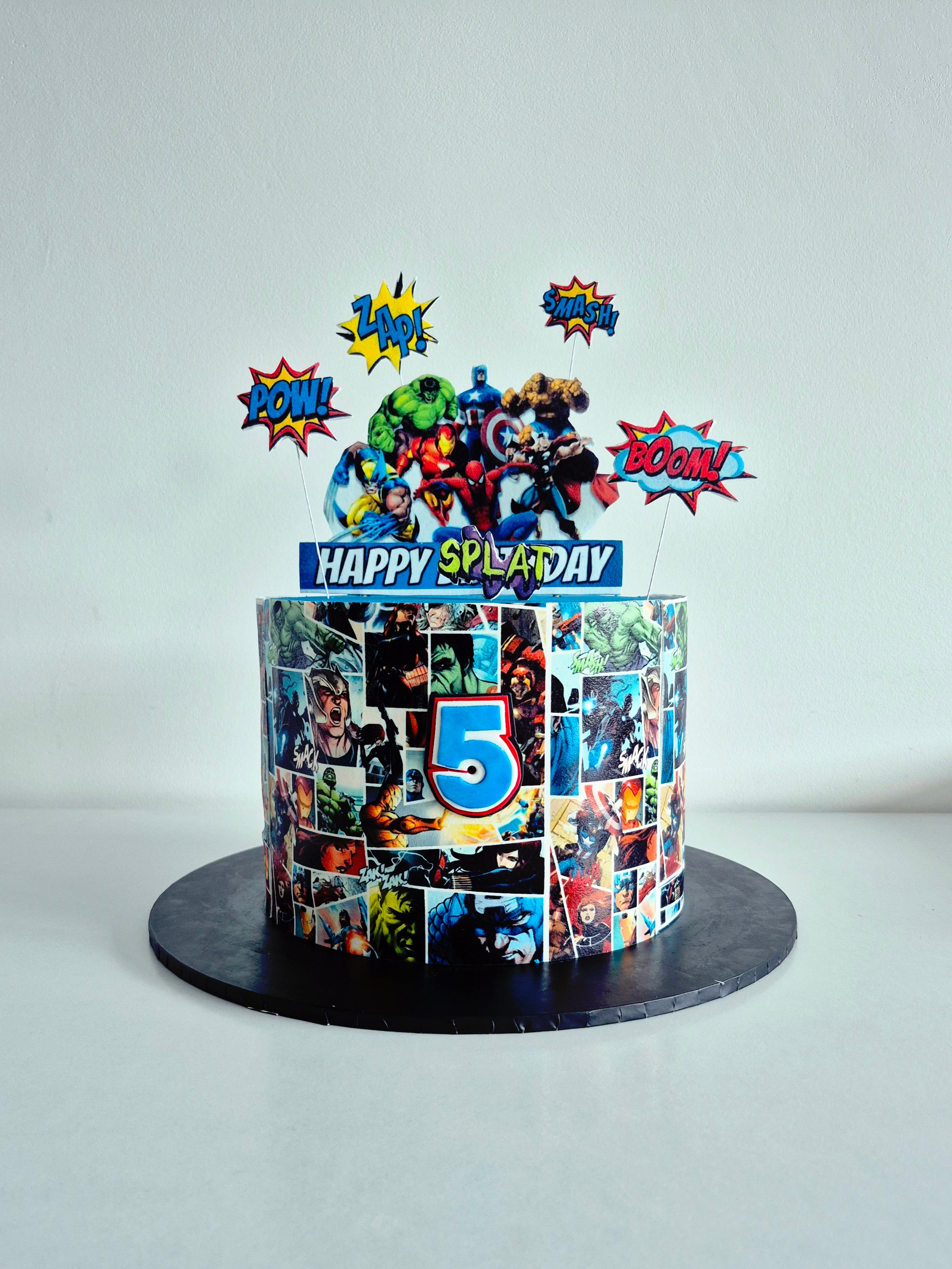 Themed buttercream cake