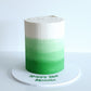 Double Barrel Ombre Cake