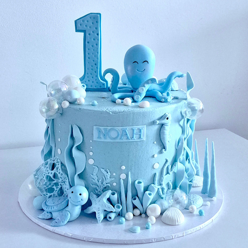 Themed buttercream cake