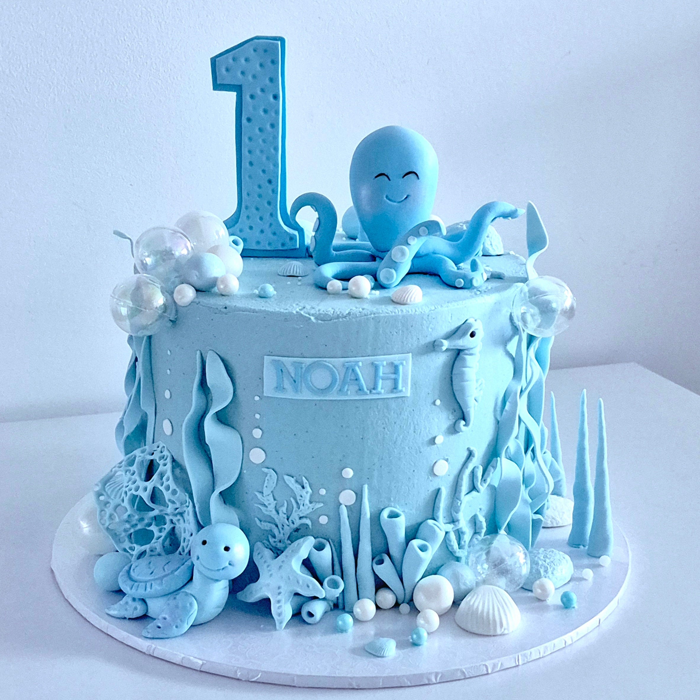 Themed buttercream cake