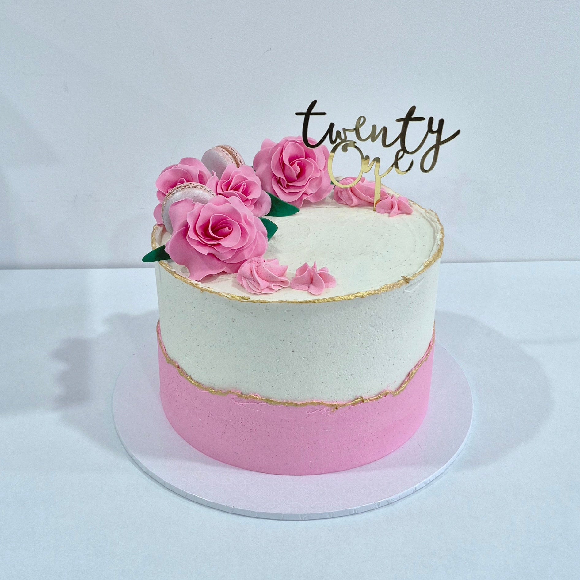 Faultline Buttercream Cake
