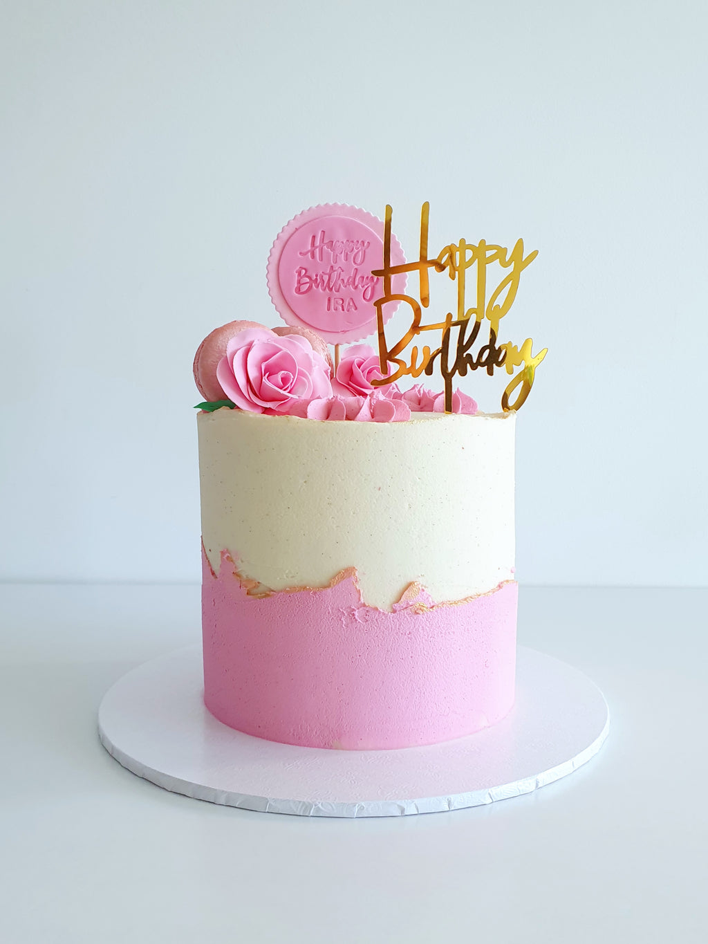 Faultline Buttercream Cake