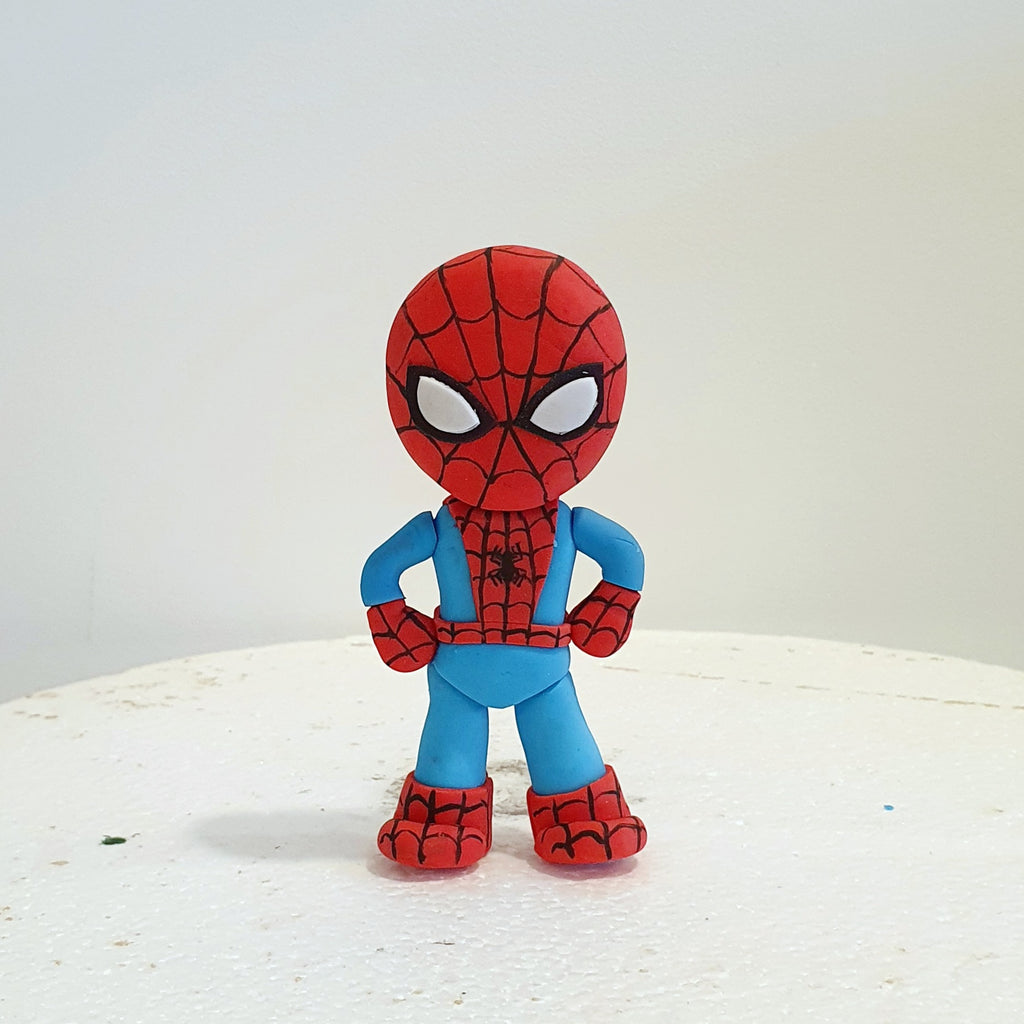 Fondant Super Hero Cake Topper -  1 weeks notice + shipping time for fondant cake toppers