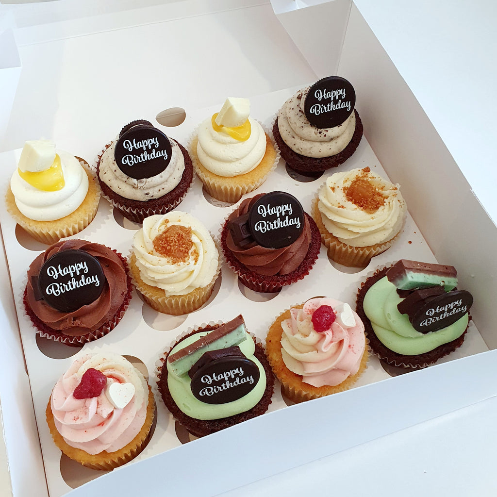 Luxury Happy Birthday Cupcakes