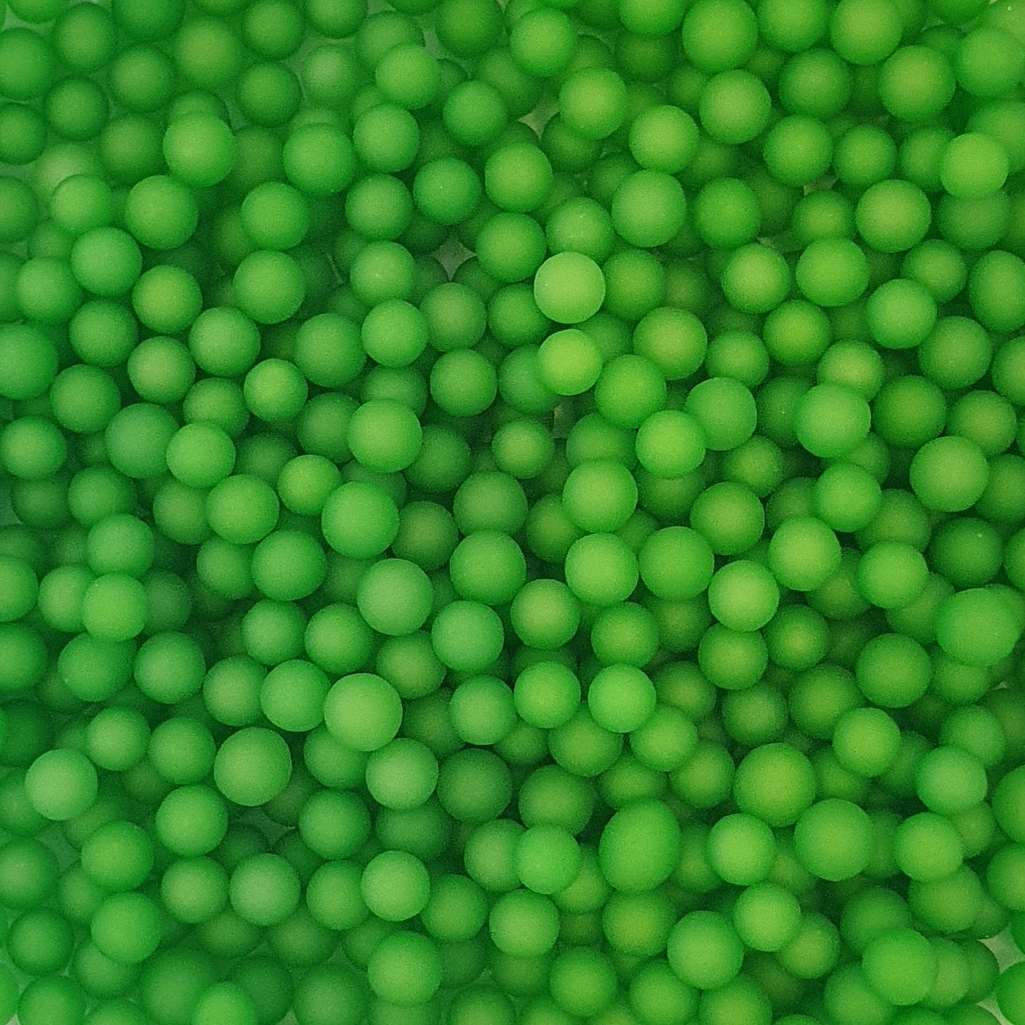 Sprinkles bag - Green Balls 4mm