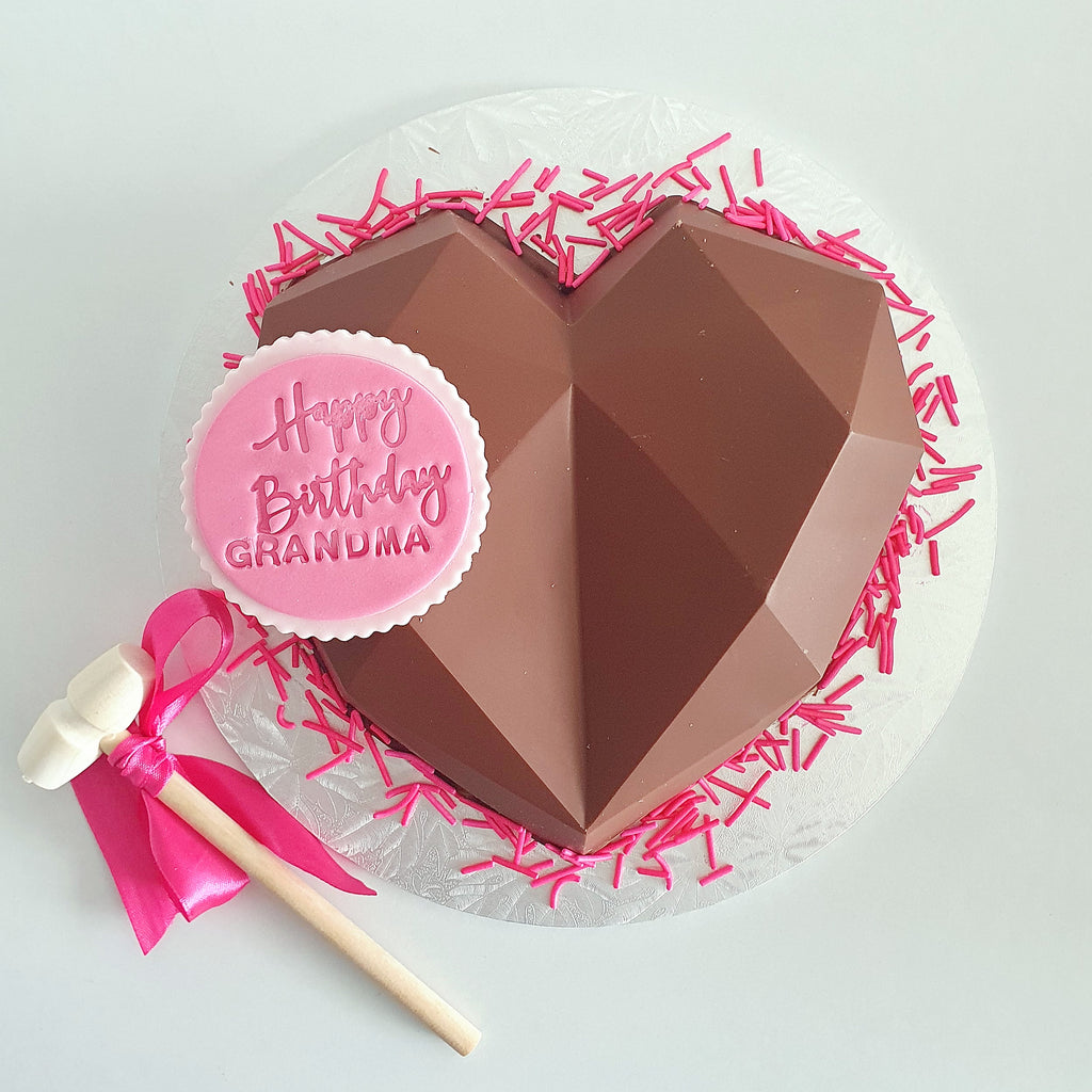 Milk Chocolate Smash Heart