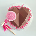 Milk Chocolate Smash Heart