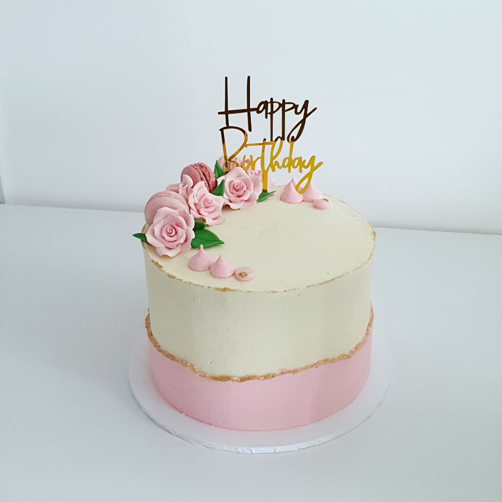 Faultline Buttercream Cake
