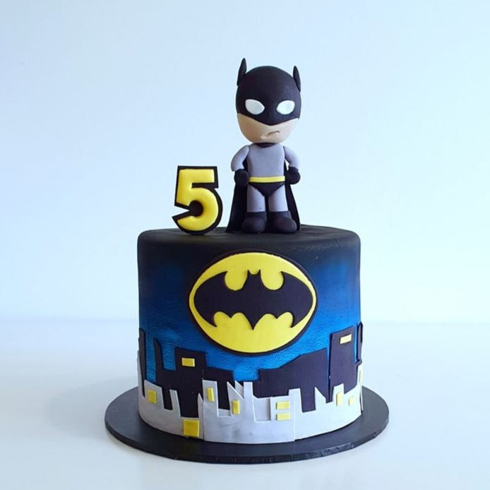 Fondant Super Hero Cake Topper -  1 weeks notice + shipping time for fondant cake toppers