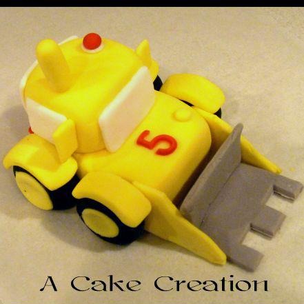 Fondant Vehicle Cake Topper