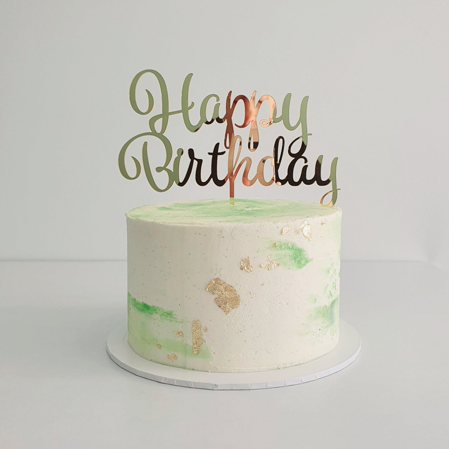 Marbled Buttercream Cake